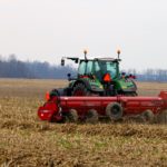 Cellulosic Sugar Producers Co-operative equipment will windrow, bale and move biomass from producer-member fields. Photo: John Greig