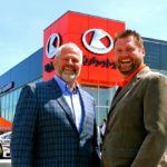 Larry Annaert, left and Chris Lisabeth, are owners of Hyde Park Equipment, which has expanded to a second location south of London.