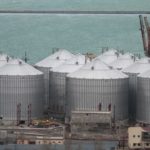 A Russian grain terminal at the Port of Novorossiysk on the Black Sea. (NMTP.info)