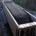 Rail cars arrive at Glencore’s Puerto Prodeco coal depository in Colombia. (Glencore.com)