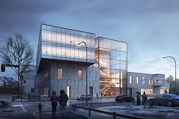 Artist’s rendition of the planned Richardson Innovation Centre in Winnipeg. (Graphic courtesy Richardson International)
