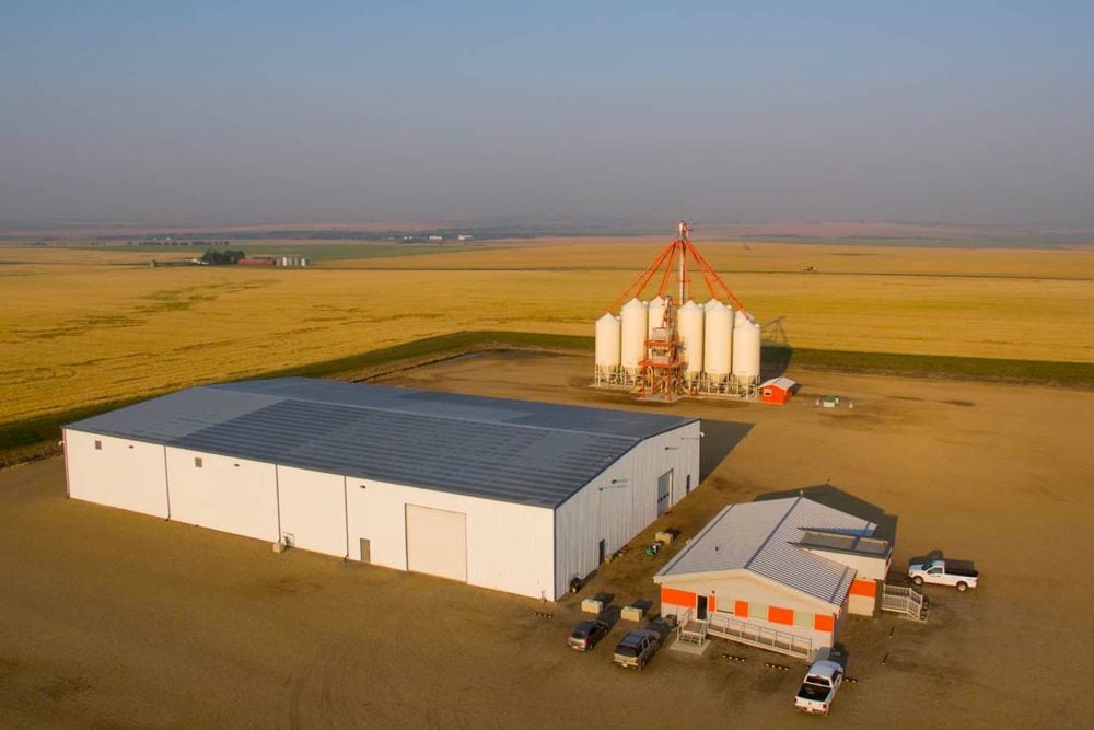 A Richardson ag retail site at Three Hills, Alta. (Richardson.ca)

