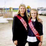 The new Ontario Queen of the Furrow was selected at the recent International Plowing Match. The winner was Derika Nauta, left, who hails from Oxford County. Beside her is the 2017-18 Queen of the Furrow, Kailey Donaldson.