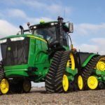 John Deere 9R, 9RT and 9RX tractors will be available with a wider range of track options in 2019, along with upgraded hydraulics. A Generation 4 CommandCentre package will also come as standard equipment.