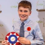 Nate Caughill was the junior winner at the recent Canadian Young Speakers for Agriculture competition at the Royal Agricultural Winter Fair.