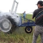 Studies by Alberta Agriculture crop pathologist Michael Harding, which compared different disinfectants that can be used on farm equipment, showed a 50:50 concentration of common household bleach and water killed spores and is cheaper.