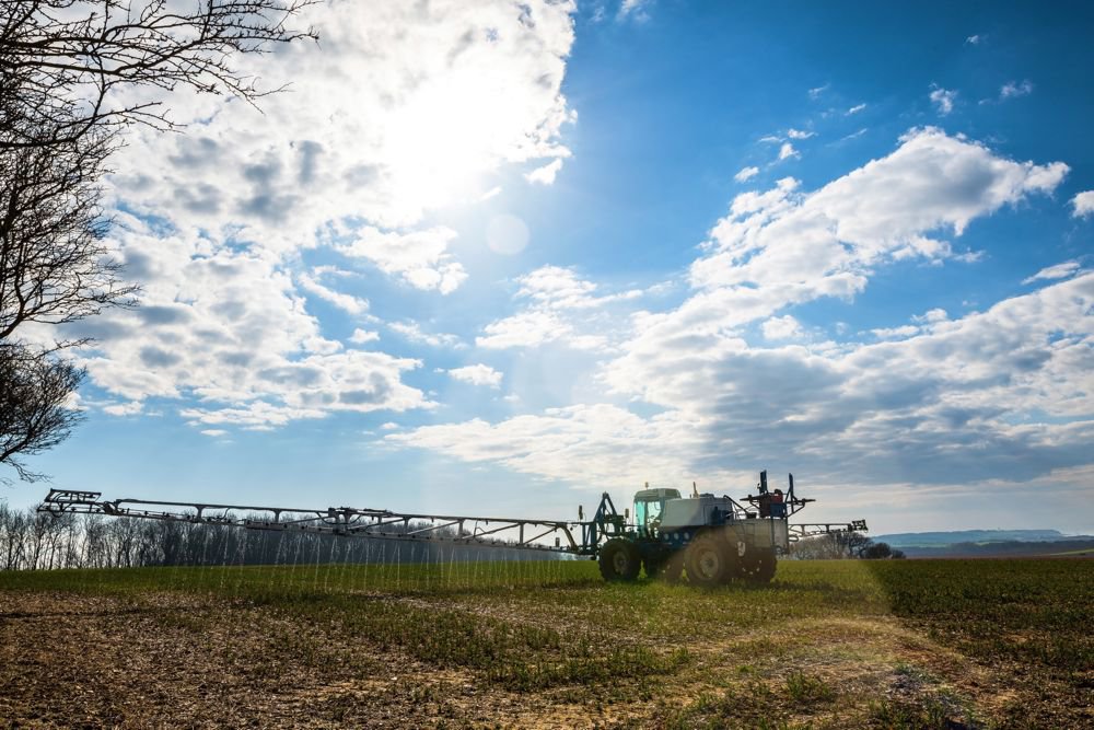 File photo of a sprayer at work on a field in France. (Debove Sophie/iStock/Getty Images)
