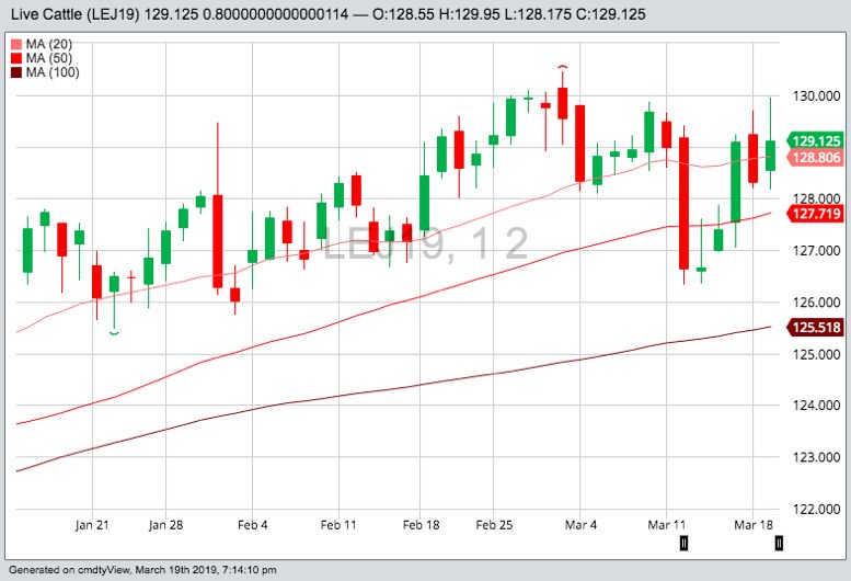 U.S. livestock: Live cattle hit contract highs on weather woes