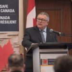 Public Safety Minister Ralph Goodale, shown here speaking in Ottawa in March 2018, says no evidence has yet been supplied showing pests in Canadian canola shipped to China. (PublicSafety.gc.ca)