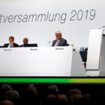 Bayer CEO Werner Baumann speaks during the company’s annual general shareholders’ meeting in Bonn, Germany on April 26, 2019. (Photo: Reuters/Wolfgang Rattay)
