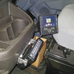 The in-vehicle control panel for the GRIP system.