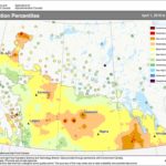 Precipitation percentiles on the Prairies for the period of April 1 to May 23, 2019. (Agriculture and Agri-Food Canada Drought Watch)