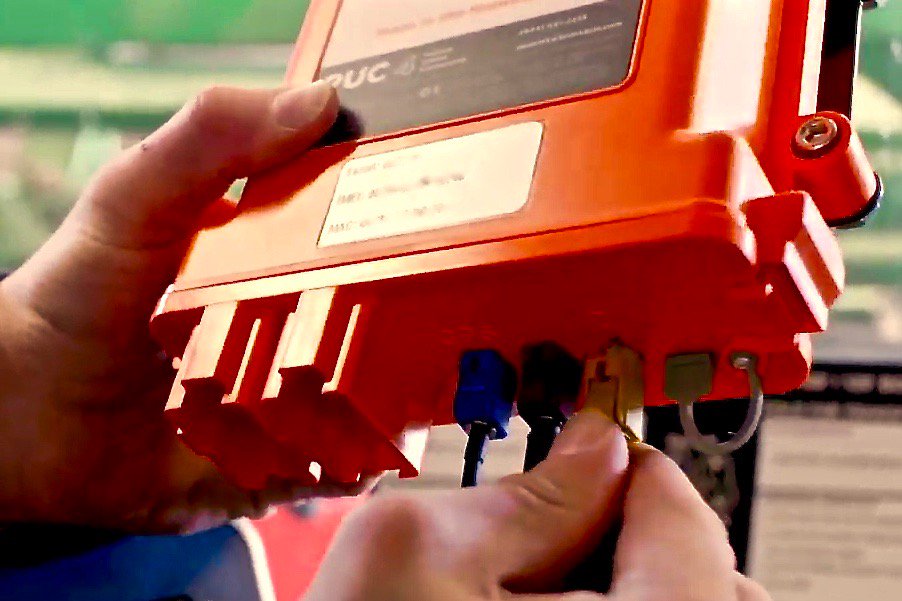 Farmobile’s PUC unit. (Video screengrab from Farmobile.com via YouTube)
