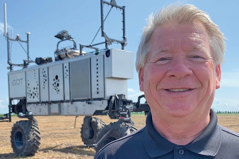 Robert Saik, CEO of DOT Farm Solutions, will be attending the COFS with DOT and is excited for an announcement geared toward row-crop farmers.
