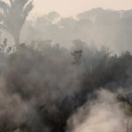 Smoke billows during a fire in an area of the Amazon rainforest near Humaita, Amazonas State, Brazil on Aug. 14, 2019. (Photo: Reuters/Ueslei Marcelino)