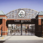 An artist’s rendering of what the entry to the Grove could look like.