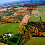 There’s more green in Ontario fields in the fall compared to the Prairies, a factor of more cover crop usage, and use of winter wheat.