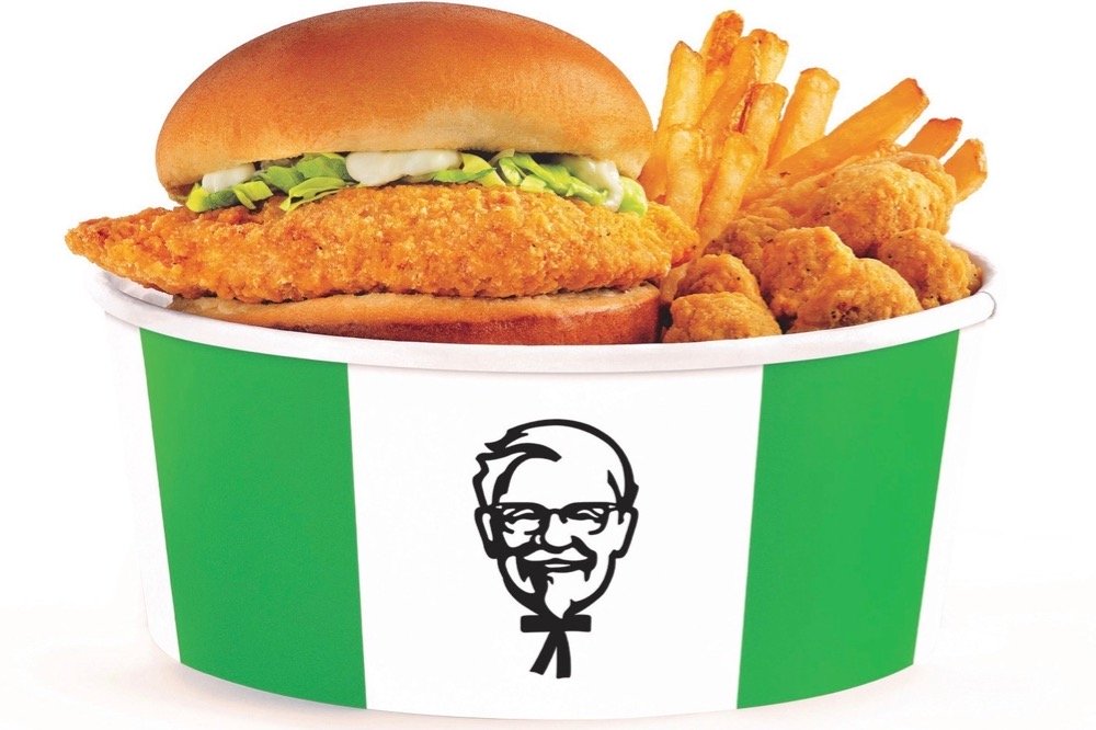 KFC is testing a “chicken” sandwich and popcorn “chicken” made with a plant-based meat substitute at one of its Toronto-area stores. (CNW Group/KFC Canada)
