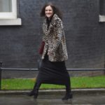 File photo of Britain’s environment, food and rural affairs secretary Theresa Villiers outside Downing Street on Dec. 17, 2019. (Photo: Reuters/Toby Melville)