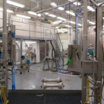 The new meat science laboratory includes a student observation deck.