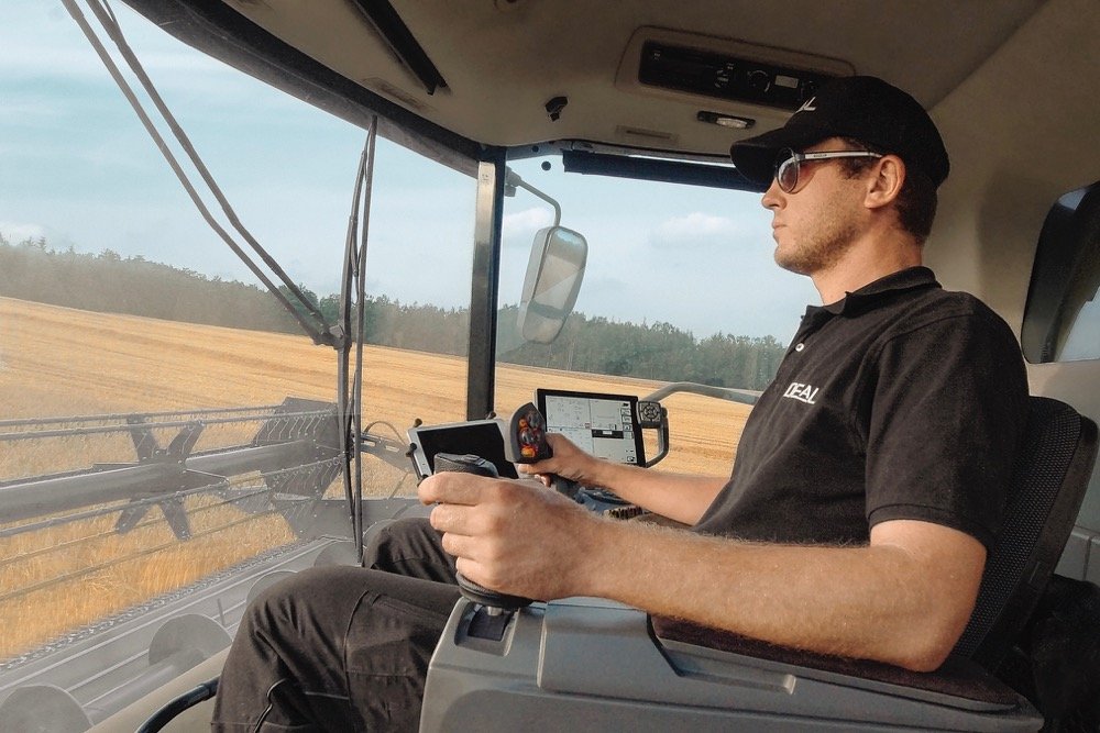 Agco plans to have its IdealDrive joysticks in North American fields in 2021. (Photo courtesy Agco)
