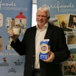 Agrifoods Cooperative chair Tim Hofstra on March 11, 2020 announced a licensing deal with New Zealand’s a2 Milk Co. (CNW Group/Agrifoods Cooperative)