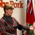 File photo of Agriculture Minister Marie-Claude Bibeau speaking in Winnipeg in February 2020. (Dave Bedard photo)