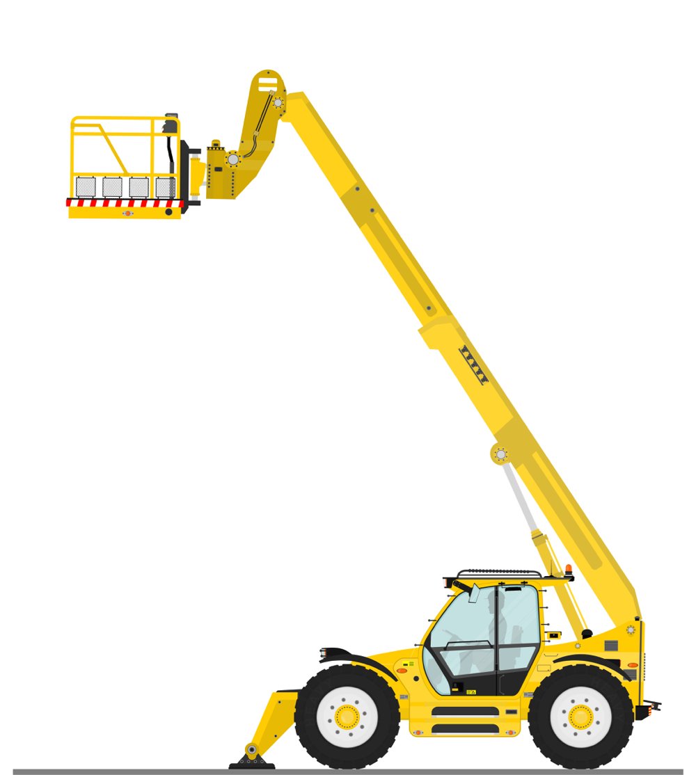 Telehandlers’ ability to hoist heavy loads skyward has made them handy additions on many farms, but that same ability can make them dangerous, with power lines and rollovers being the two most common accidents.