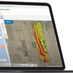 The water erosion map outlines for farmers the potential for water erosion within their field under different farming practices.