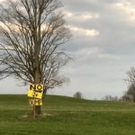 A proposal to use Bruce County farmland as a deep repository for spent nuclear fuel bundles has some area farmers worried. Signs have been created to lobby against the plan.