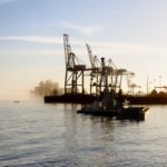 File photo of cranes at the Port of Montreal. (Jean-Paul_Lejeune/iStock/Getty Images)