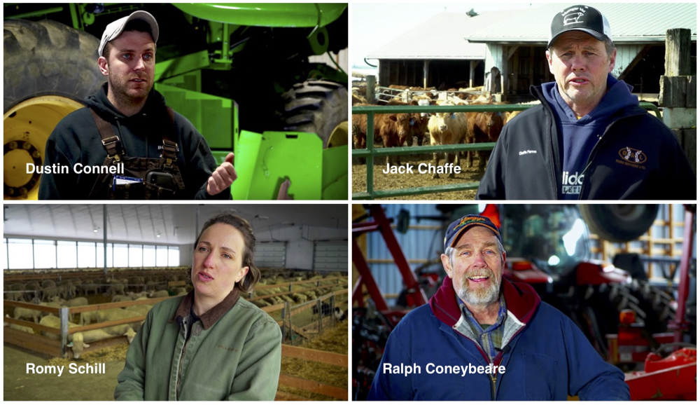 Local farmers talked about mental health in the video produced by the Listowel Agricultural Society.