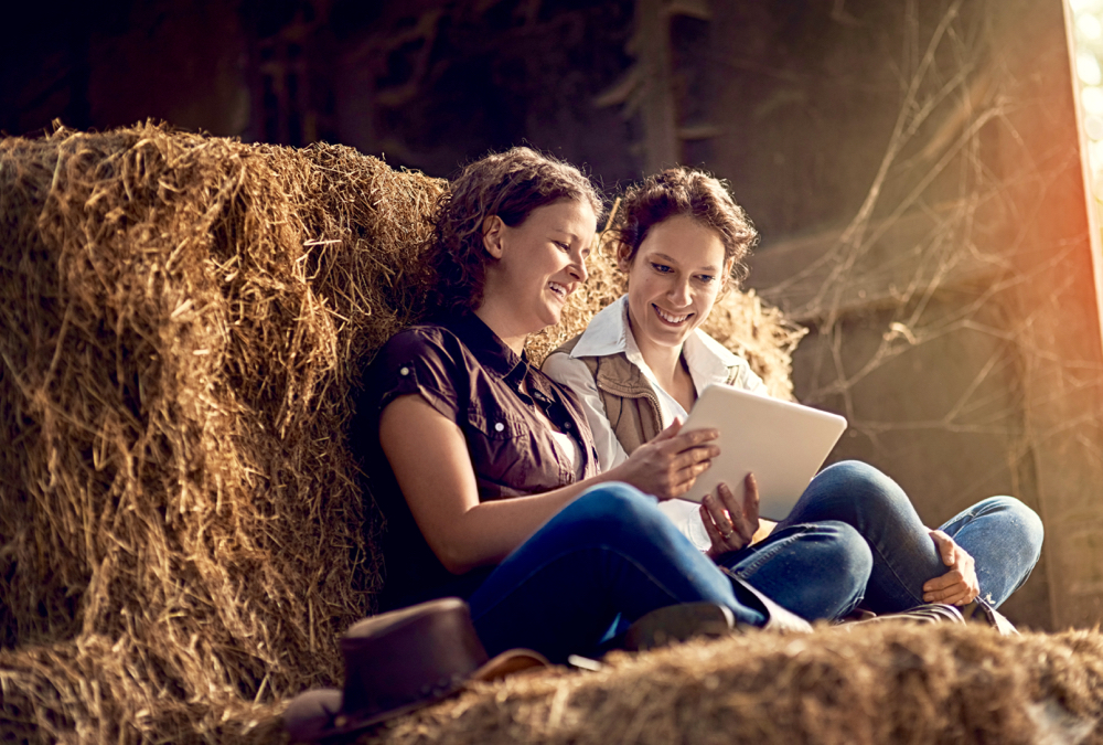 Rural internet access has limited economic opportunities on some farms.