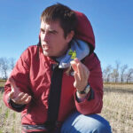 Callum Morrison is conducting his doctoral research on cover crops.