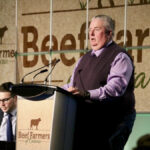 Jim Clark, the executive director of the Ontario Corn Fed Beef program addressed the annual meeting of the Beef Farmers of Ontario in February, 2020. It was one of the last in-person annual meetings in Ontario agriculture before COVID-19.