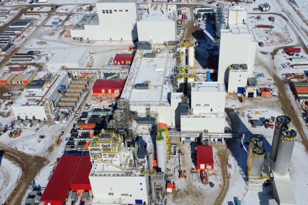 Production is being fine-tuned at Roquette’s pea processing plant near Portage la Prairie. (Photo courtesy Roquette Canada)
