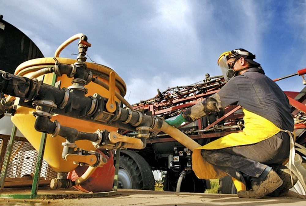 Use caution in burndown herbicide applications