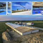 A barn addition at Schotman Farms under construction.