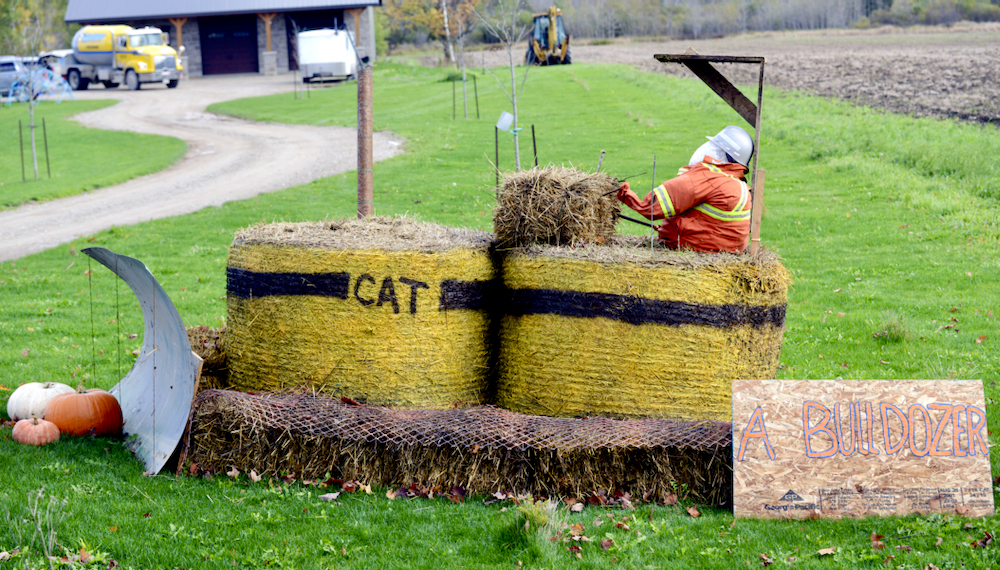 A bulldozer of course.
