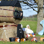 The spooky spirit of the bale trail can be found at stop 38.
