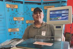 Chad Wallace of Precision Scale says farmers need to keep their scales clean.