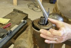 Note the position of the original seal before removing it. It will help ensure the replacement is driven into the correct depth on the housing.