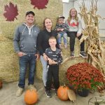 Jeff DeJong, shown here with his family, was recognized by the OSF for his achievements with the organization’s newest award, the Emerging Leader Award.