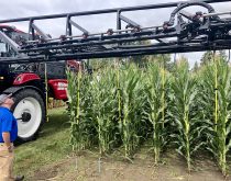 The Beluga drop hose system drew a lot of attention during its demo at the Canadian Outdoor Farm Show in September.