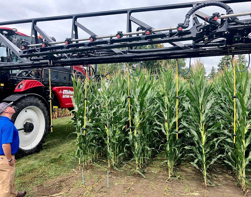 The Beluga drop hose system drew a lot of attention during its demo at the Canadian Outdoor Farm Show in September.