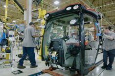 Screengrab from a CNH promotional video of its Magnum tractor assembly plant at Racine, Wisconsin. (CNH video)
