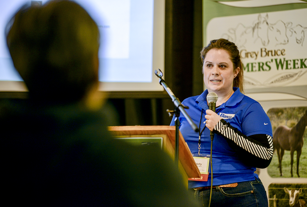Holly McGill, ruminant nutritionist, Elanco Canada Ltd., explains the importance of meeting a cow’s nutrient needs throughout gestation to optimize performance and profitability.