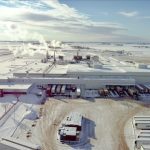 McCain Foods’ french fry processing plant near Coaldale, Alta. (University of Lethbridge video screengrab via YouTube)