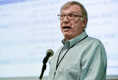 Dr. Robert Van Saun told Grey Bruce Farmers’ Week attendees that without adequate nutrition, small ruminants face increased risk of late pregnancy metabolic disease, like pregnancy toxemia and milk fever.