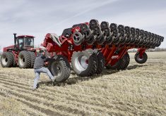 A Horsch Maestro 31-foot planter rolls into a field. Lack of proper maintenance, adjustment and calibration are more often the root of problems than complex agronomic or computer issues.